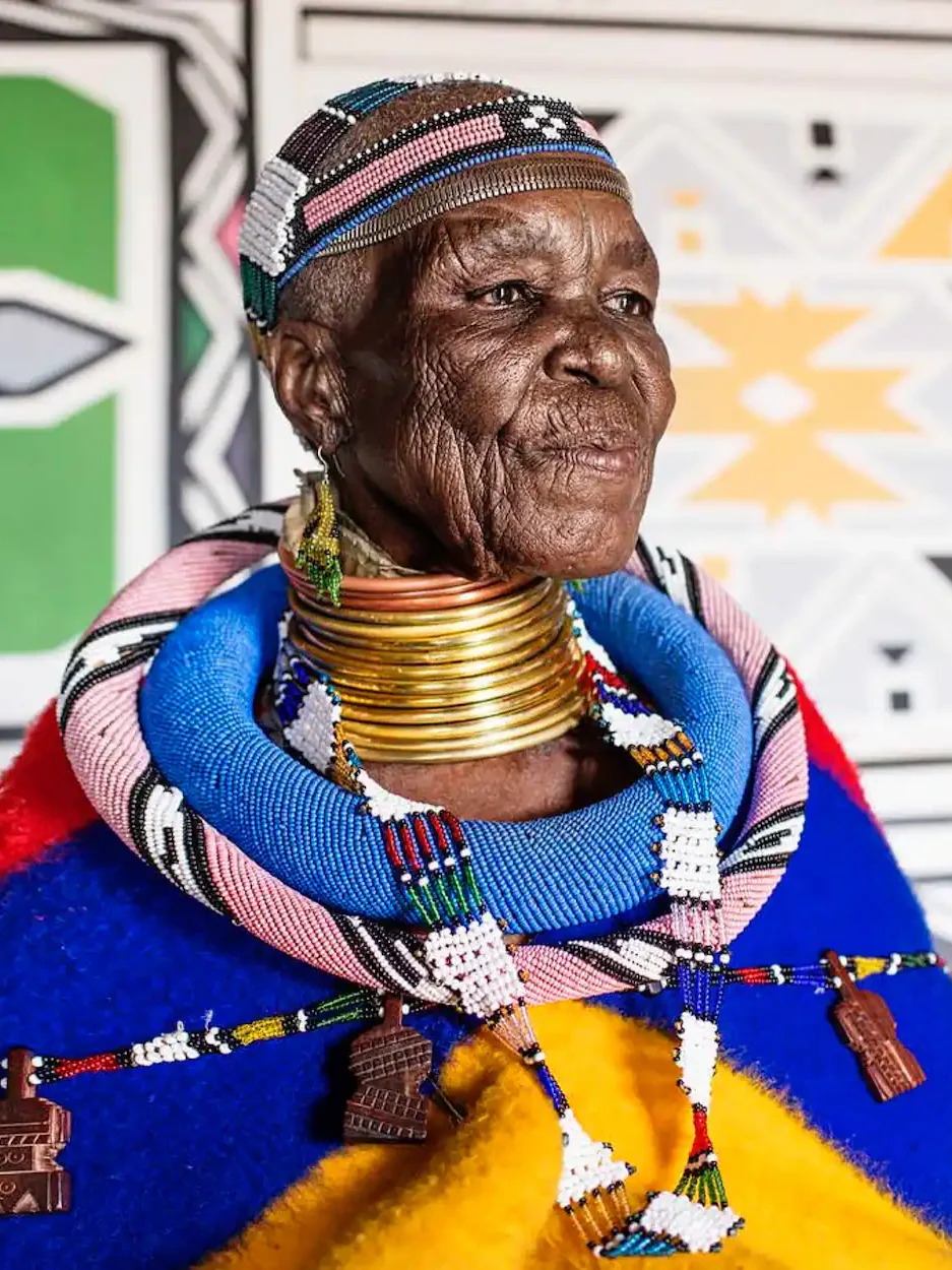 Celebrating Living Legend Esther Mahlangu’s Retrospective Exhibition At Iziko Museum