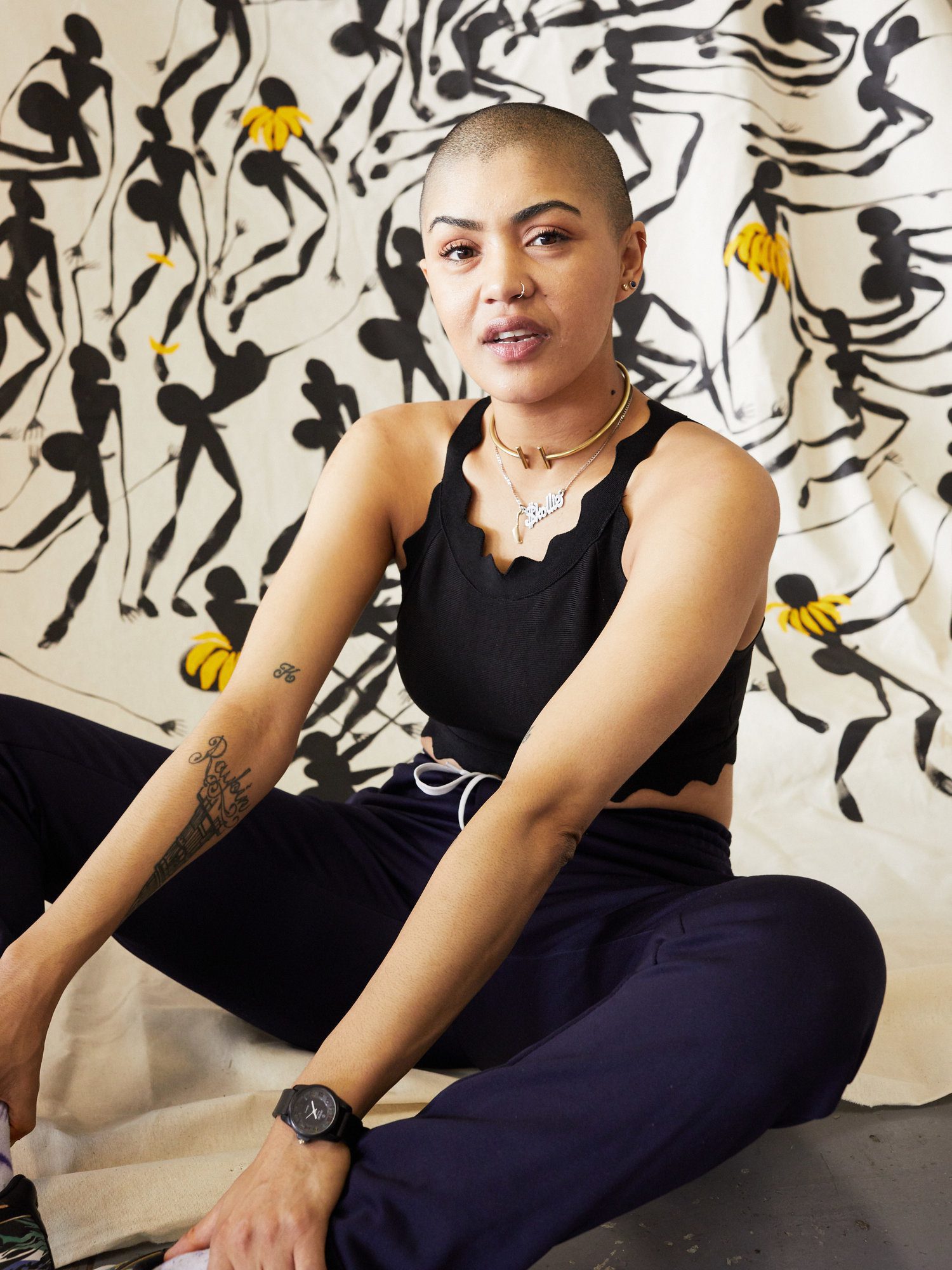 Lady Skollie’s ‘Groot Gat’ Exhibition Is Filling In Lost History With Crayon And Ink
