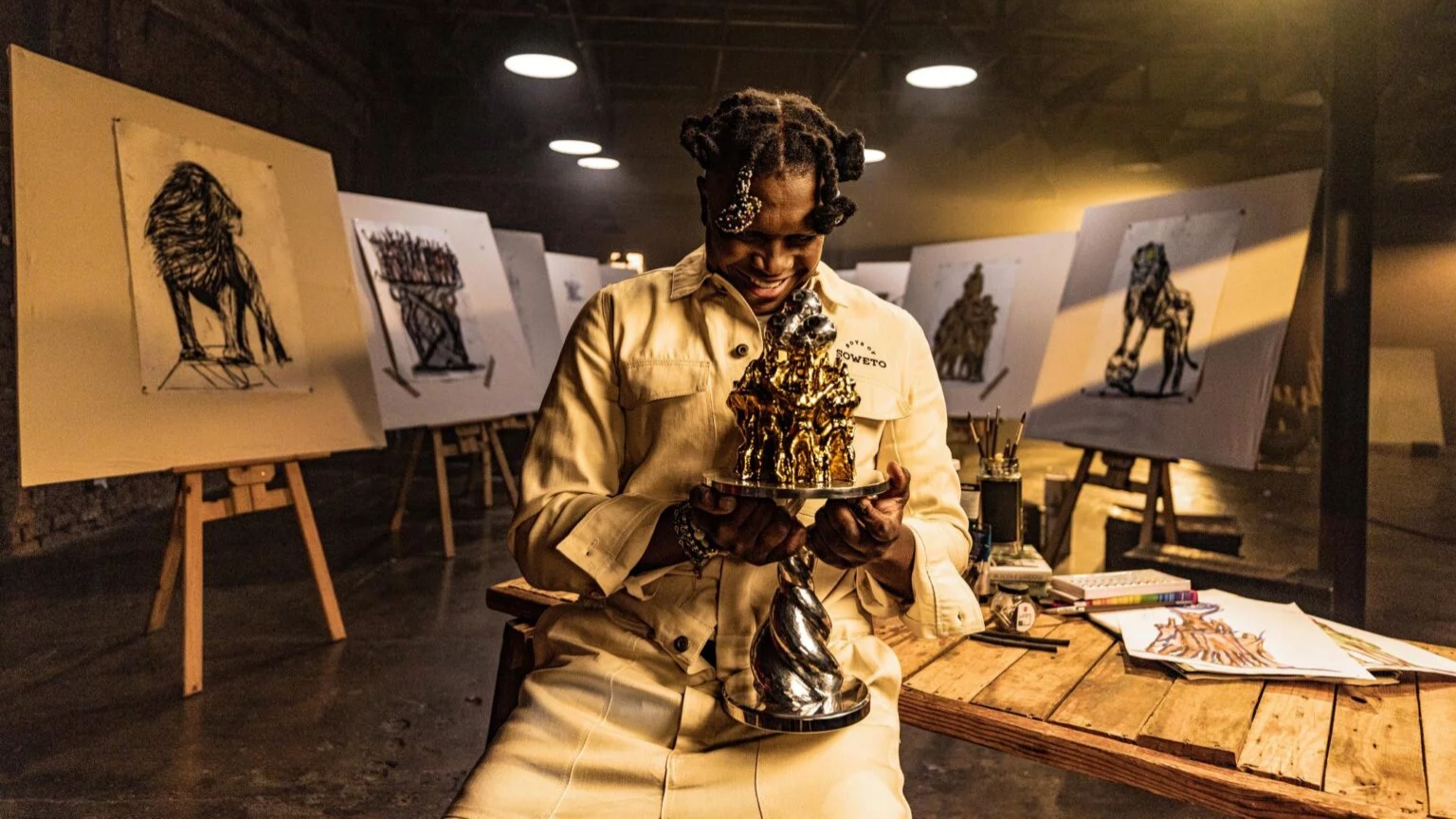 Nelson Makamo’s Trophy Design For The Betway Premiership